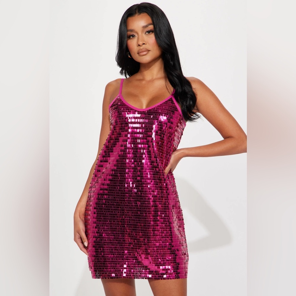 Sequin Mini Dress